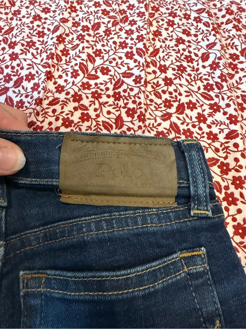 Ralph Lauren Dark Navy Slim Straight boys Jeans